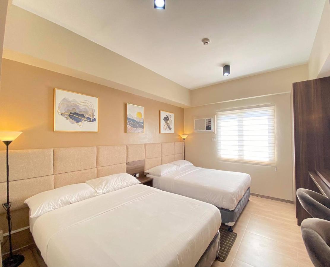 Twin Bed Unit- Migas Haven At Sunvida Tower Aparthotel Cebu Ngoại thất bức ảnh