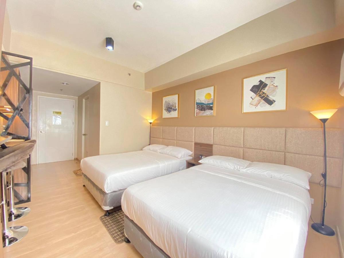 Twin Bed Unit- Migas Haven At Sunvida Tower Aparthotel Cebu Ngoại thất bức ảnh